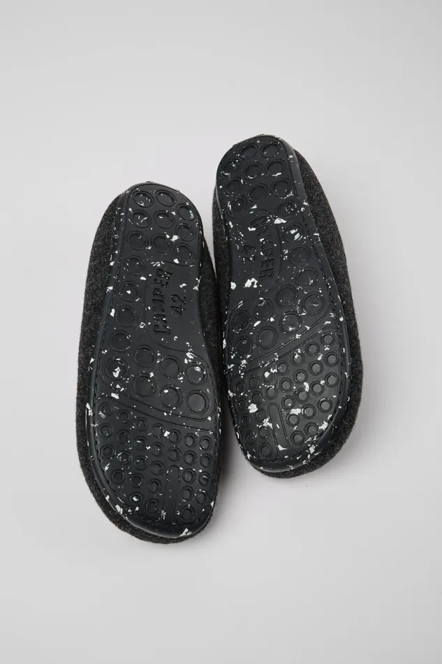 Men Wabi Gray Slippers Camper Non Leather Shoes Men Wabi Gray Slippers Camper Non Leather Shoes