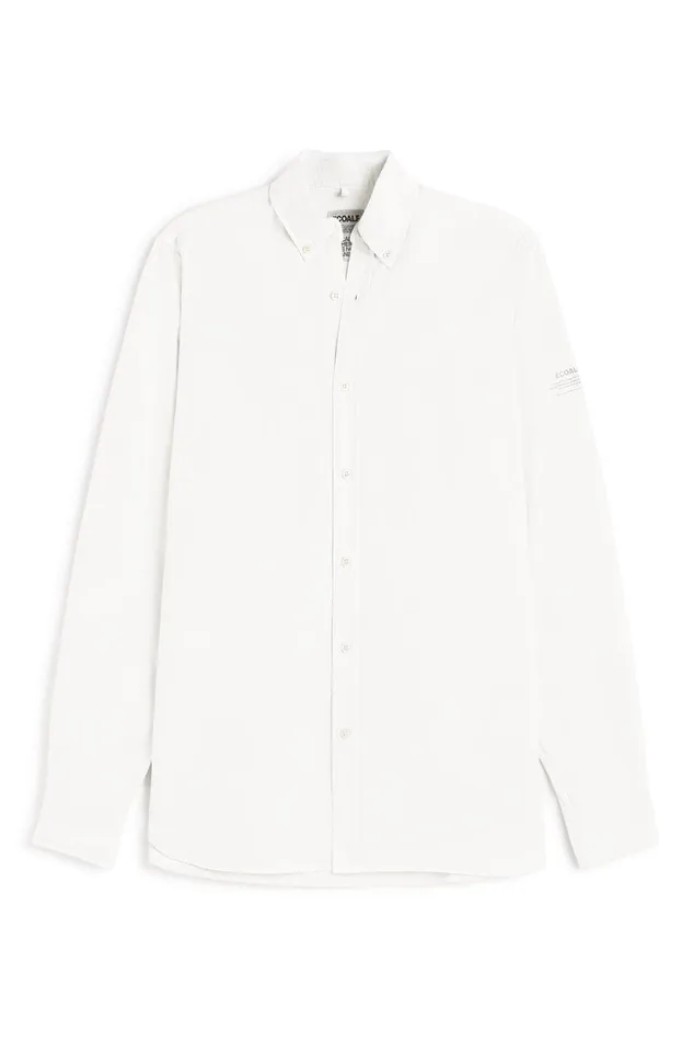 Men White Antejo Shirt Ecoalf Shirts