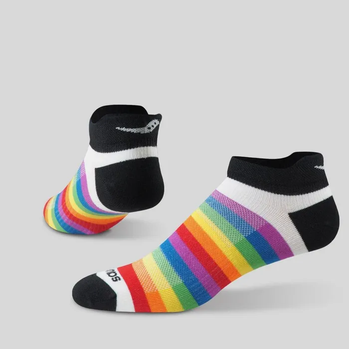 MenWomen Inferno Liteweight 3Pack Socks Rainbow Saucony Accessories
