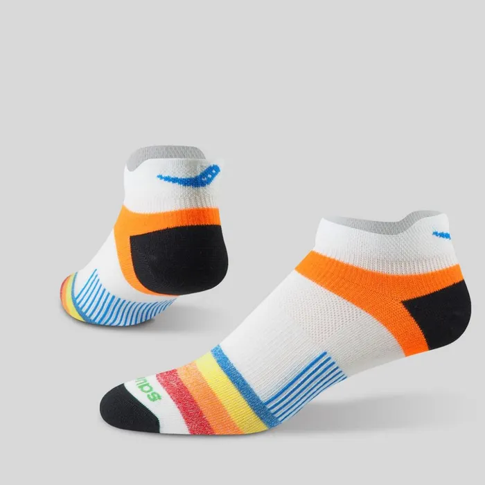 MenWomen Inferno Liteweight 3Pack Socks Rainbow Saucony Accessories