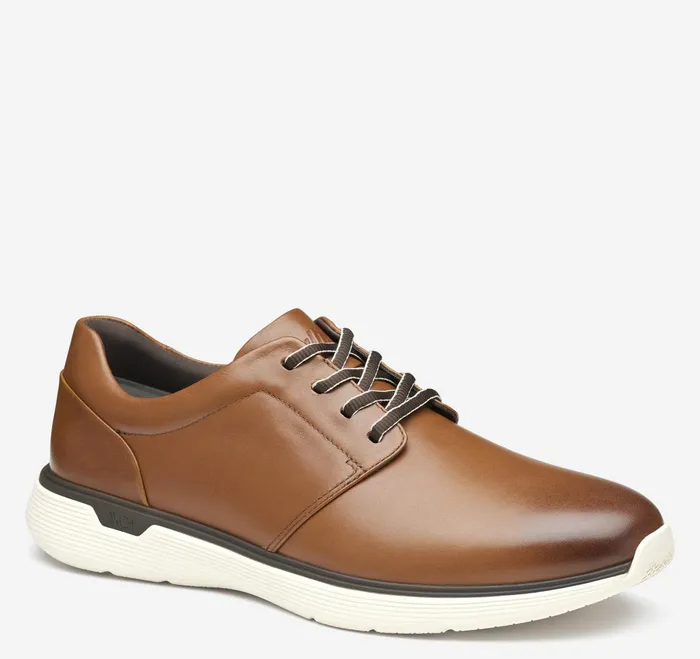 Men Xc4 Prentiss 2 Plain Toe Tan Waterproof Full Grain JohnstonandMurphy LaceUps