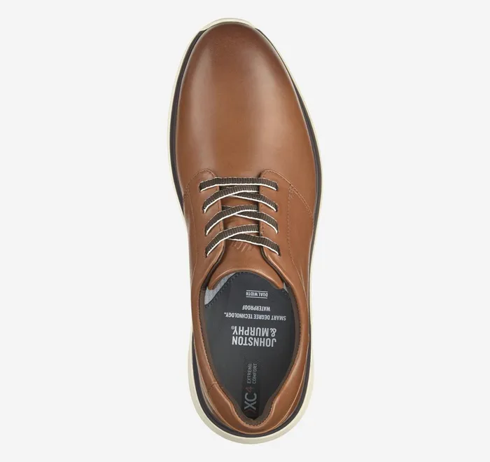 Men Xc4 Prentiss 2 Plain Toe Tan Waterproof Full Grain JohnstonandMurphy LaceUps Men Xc4 Prentiss 2 Plain Toe Tan Waterproof Full Grain JohnstonandMurphy LaceUps