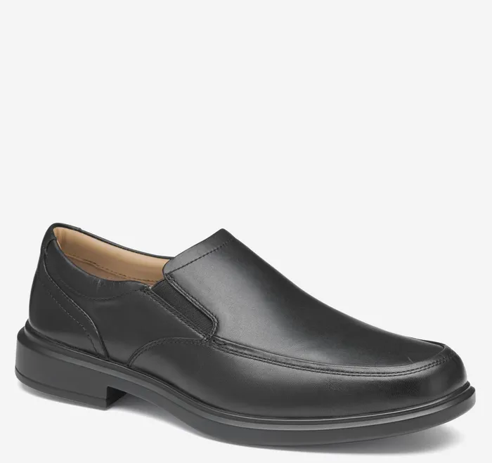 Men Xc4 Stanton 20 Moc Venetian Loafer Black Full Grain JohnstonandMurphy SlipOns and Loafers