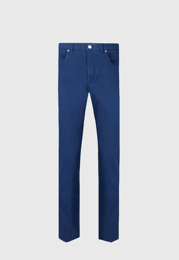 Mens Cotton Five Pocket Pant Camel Pants Paulstuart