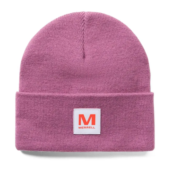 Merrell Hats MenWomenKids Patch Beanie Bordeaux