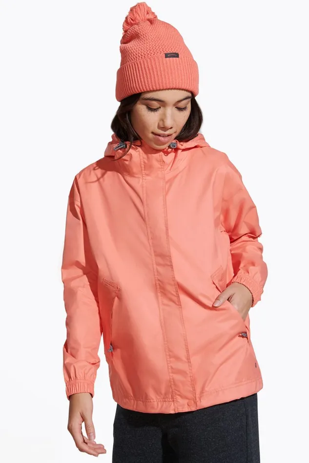Merrell Outerwear Women Fallon Rain Jacket Strawberry Moon