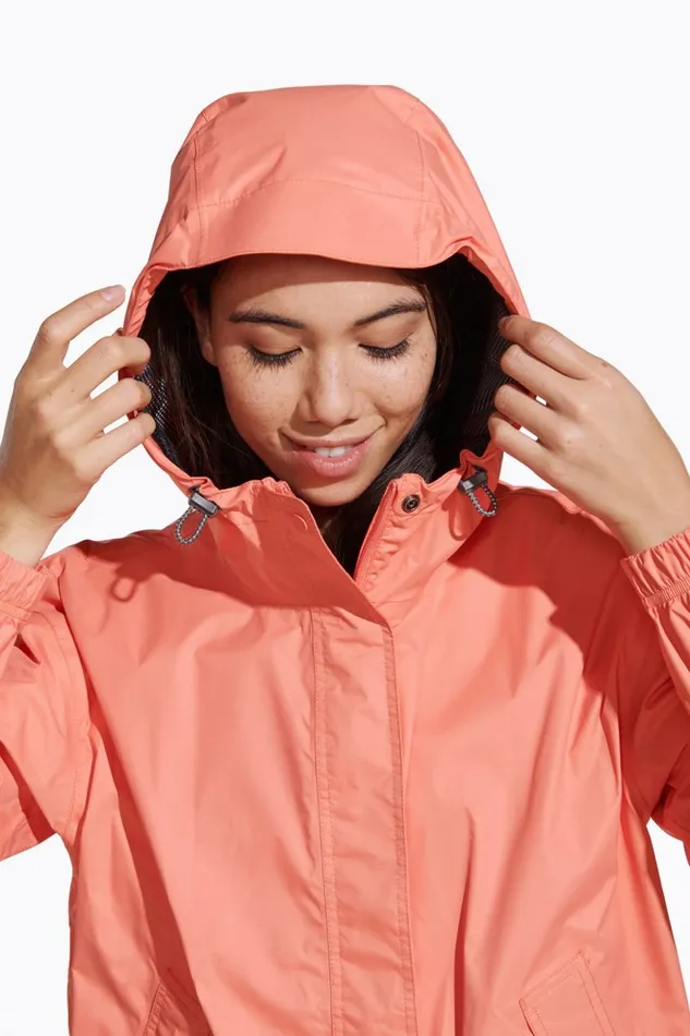 Merrell Outerwear Women Fallon Rain Jacket Strawberry Moon