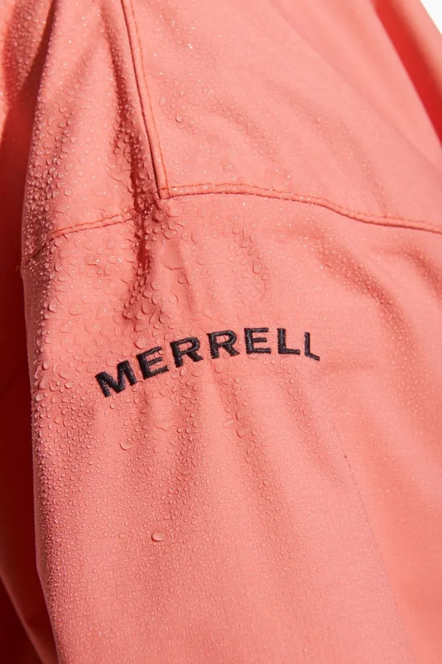 Merrell Outerwear Women Fallon Rain Jacket Strawberry Moon