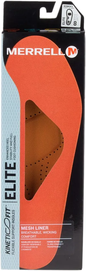 Merrell Shoe Care Women Kinetic Fit Elite Footbed Mesh