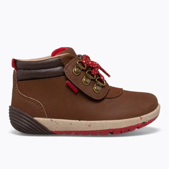 Merrell Winter Boots Kids Little Bare Steps Boot 20 Brown Suede