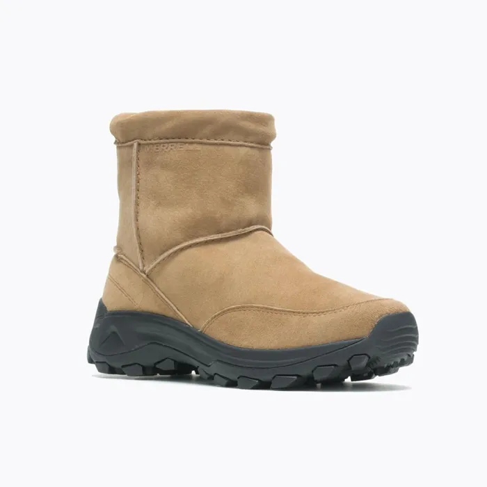 Merrell Winter Boots Men Winter Pull On Wide Width Camel