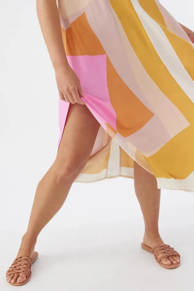 MIRANDA MIDI COVERUP DRESS Winter White Women O039NEILL Swim