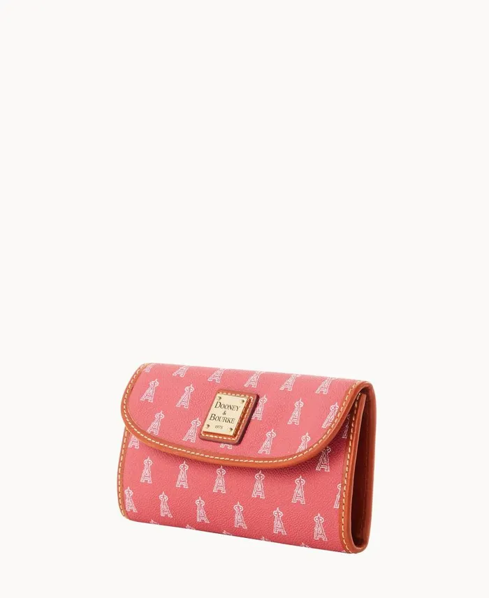 MLB Angels Continental Clutch Angels ManWoman Dooney and Bourke Wallets
