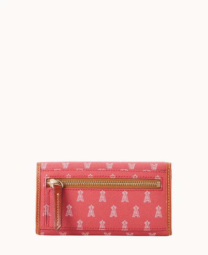 MLB Angels Continental Clutch Angels ManWoman Dooney and Bourke Wallets