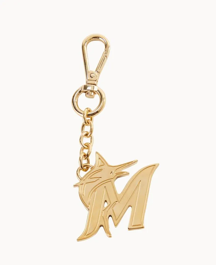 MLB Miami Marlins Pendant Key Chain Miami Marlins ManWoman Dooney and Bourke Key Keepers and Charms