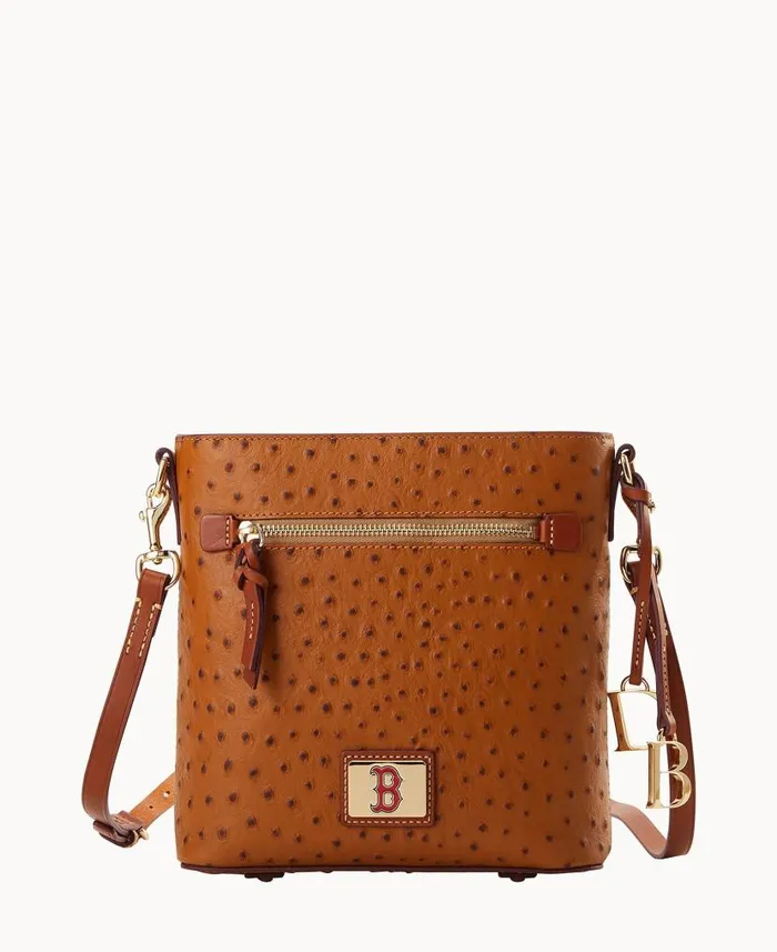 MLB Red Sox Zip Crossbody Red Sox Woman Dooney and Bourke Crossbodies