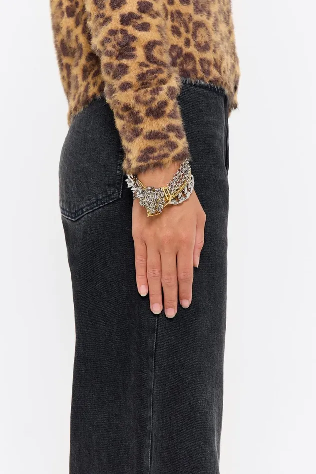 Multichain Knot Bracelet Antique Silver Women Bimba Y Lola Bracelets Multichain Knot Bracelet Antique Silver Women Bimba Y Lola Bracelets
