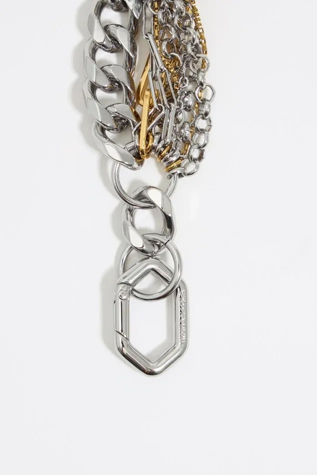 Multichain Knot Bracelet Antique Silver Women Bimba Y Lola Bracelets Multichain Knot Bracelet Antique Silver Women Bimba Y Lola Bracelets
