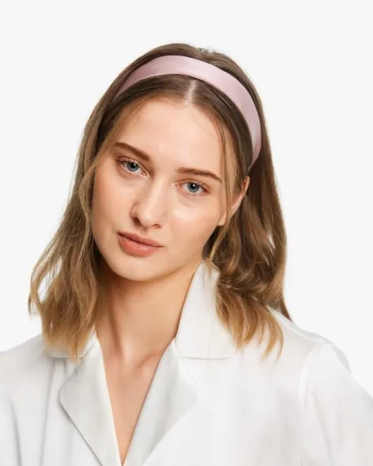 MultiUse Pure Color Silk Headband Women Lilysilk Silk Scrunchies