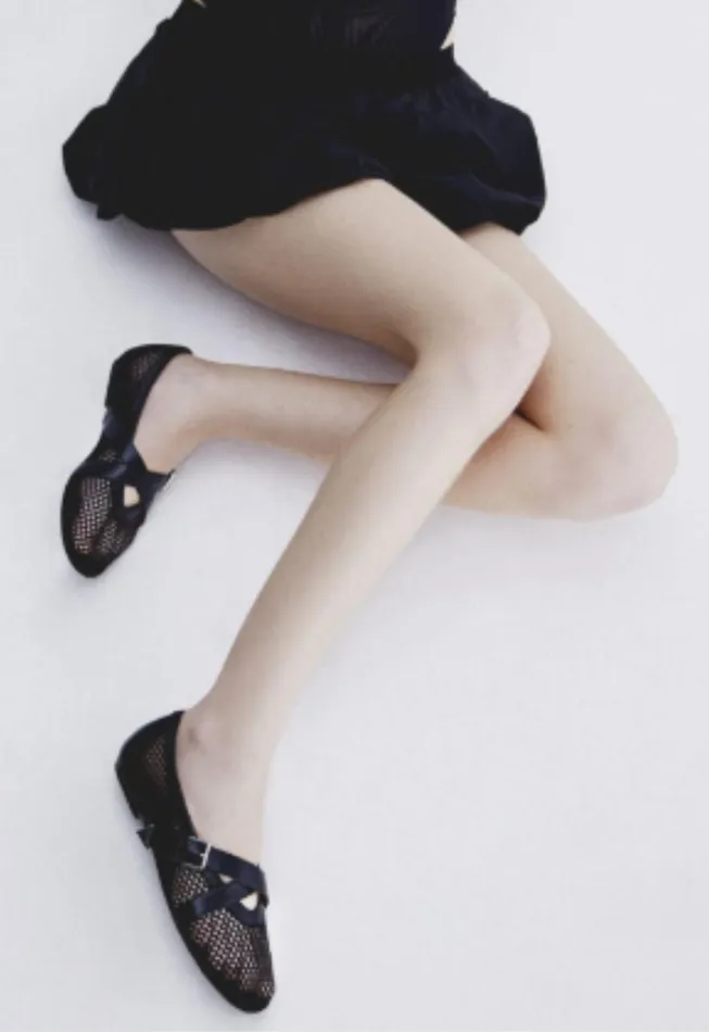 Nadine Ballet Flat Black Women Schutz Shoes Ballerinas