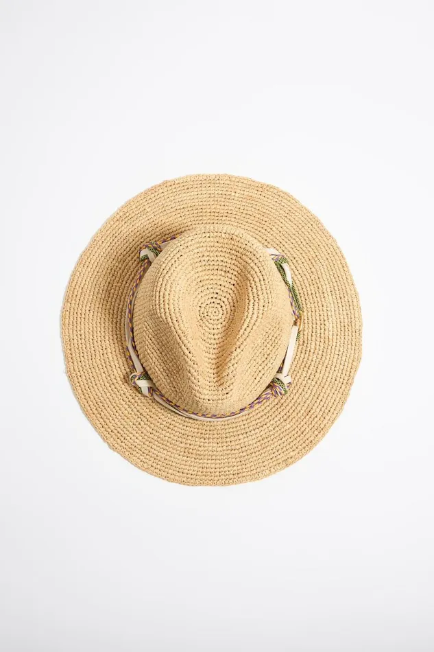 Natural Raffia Hat Natural Women Bimba Y Lola Hats And Caps Natural Raffia Hat Natural Women Bimba Y Lola Hats And Caps