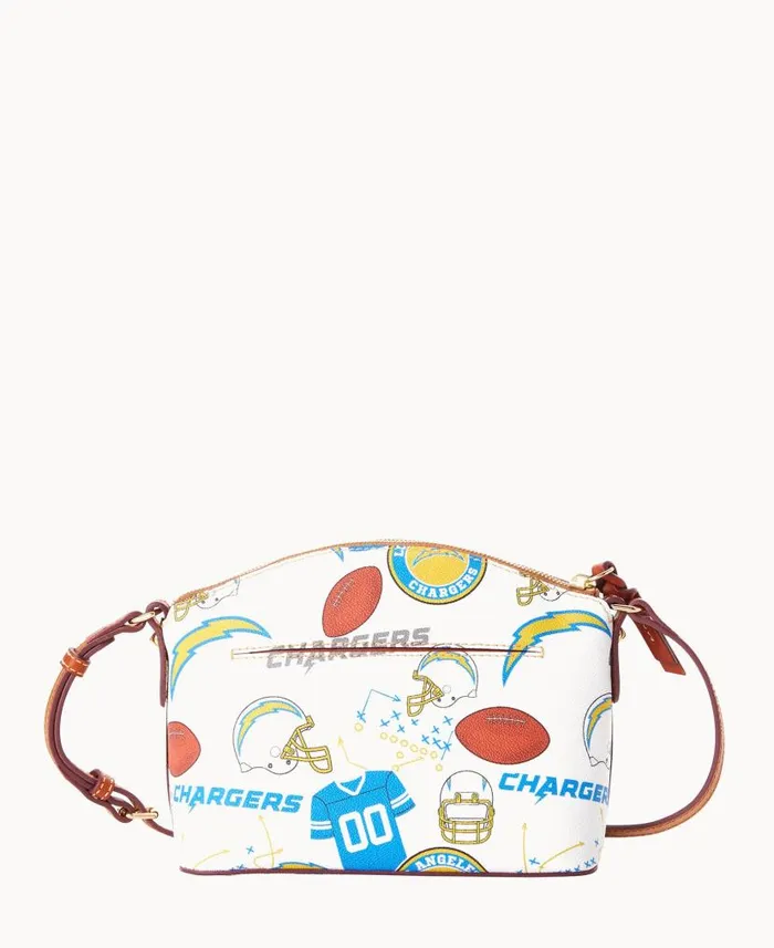 NFL Chargers Suki Crossbody Chargers Woman Dooney and Bourke Crossbodies NFL Chargers Suki Crossbody Chargers Woman Dooney and Bourke Crossbodies