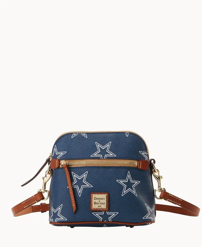NFL Cowboys Domed Crossbody Cowboys Woman Dooney and Bourke Crossbodies