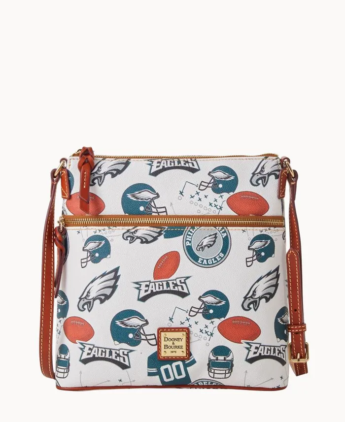 NFL Eagles Crossbody Eagles Woman Dooney and Bourke Crossbodies
