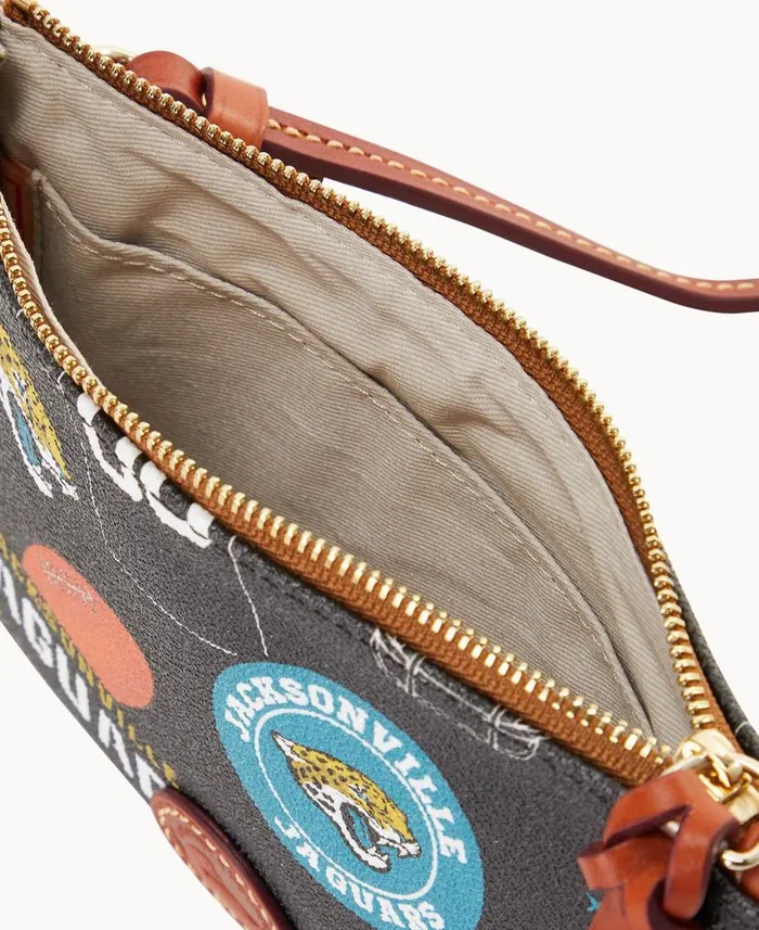 NFL Jaguars Top Zip Crossbody Jaguars Woman Dooney and Bourke Crossbodies NFL Jaguars Top Zip Crossbody Jaguars Woman Dooney and Bourke Crossbodies