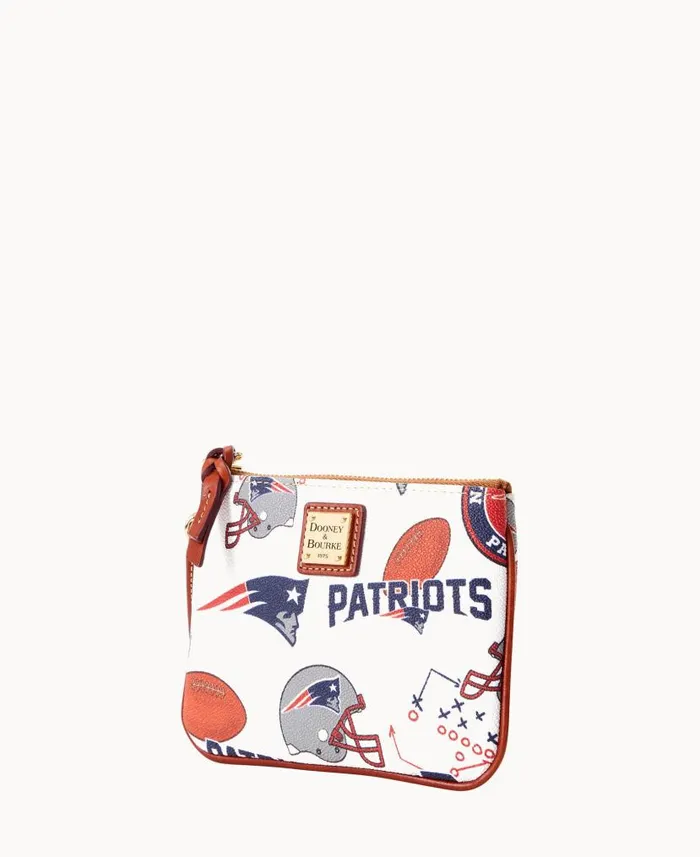 NFL Patriots Stadium Wristlet Patriots ManWoman Dooney and Bourke Wallets NFL Patriots Stadium Wristlet Patriots ManWoman Dooney and Bourke Wallets