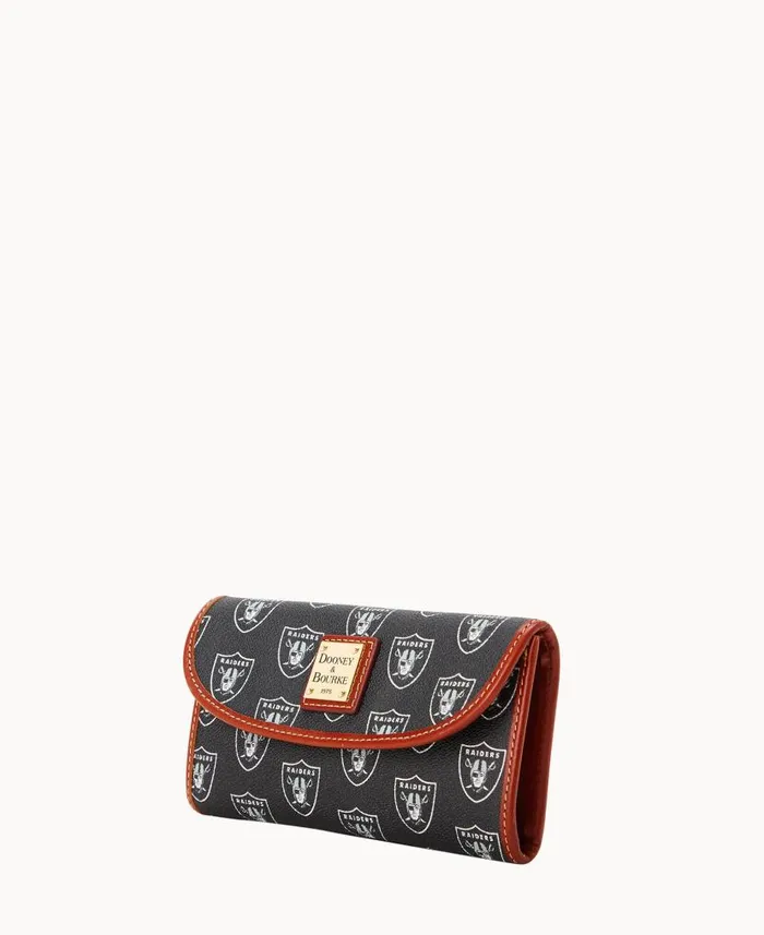 NFL Raiders Cont Clutch Raiders ManWoman Dooney and Bourke Wallets NFL Raiders Cont Clutch Raiders ManWoman Dooney and Bourke Wallets