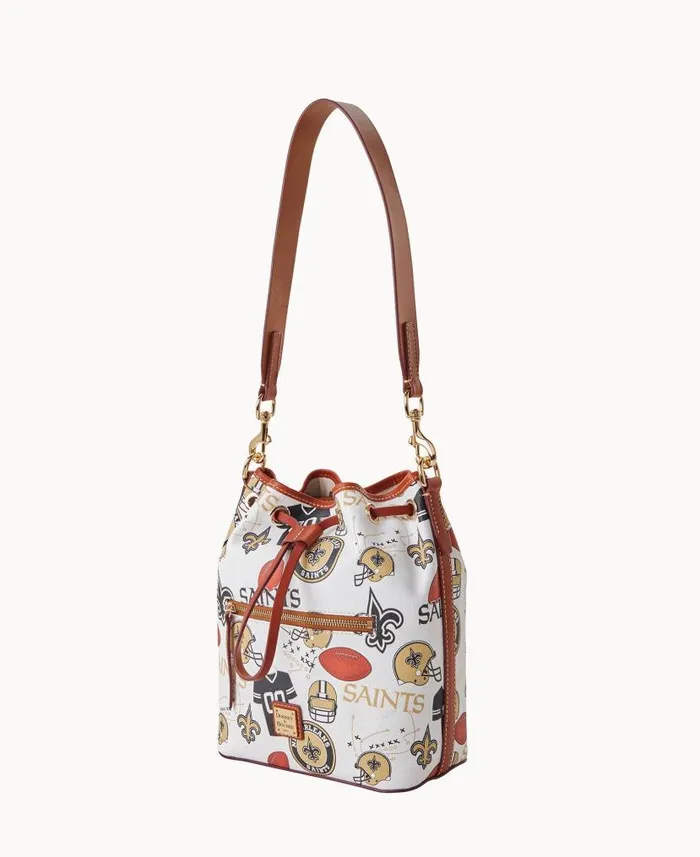 NFL Saints Drawstring Saints Woman Dooney and Bourke Shoulder Bags NFL Saints Drawstring Saints Woman Dooney and Bourke Shoulder Bags