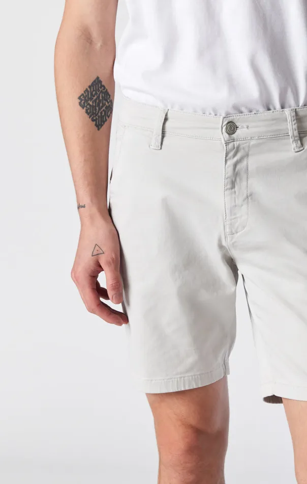 Noah Shorts In Oyster Mushroom Twill Men Mavi Jeans Shorts Noah Shorts In Oyster Mushroom Twill Men Mavi Jeans Shorts