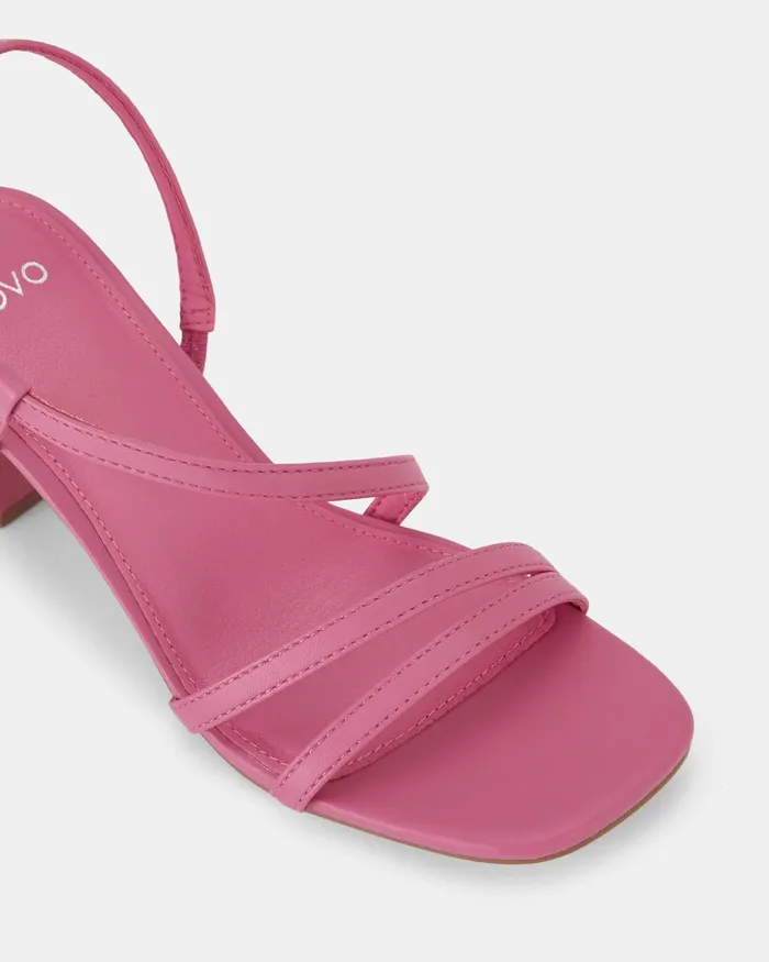 NOVO Shoes Block Heels Women ULAYA CANDY Heeled Sandals