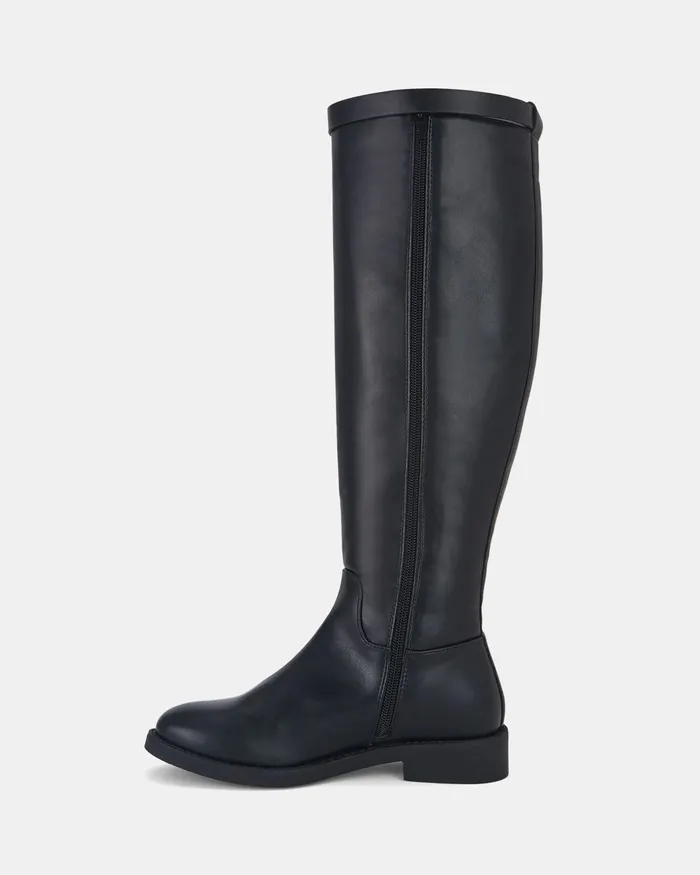 NOVO Shoes OHARA BLACK Women Knee High Boots