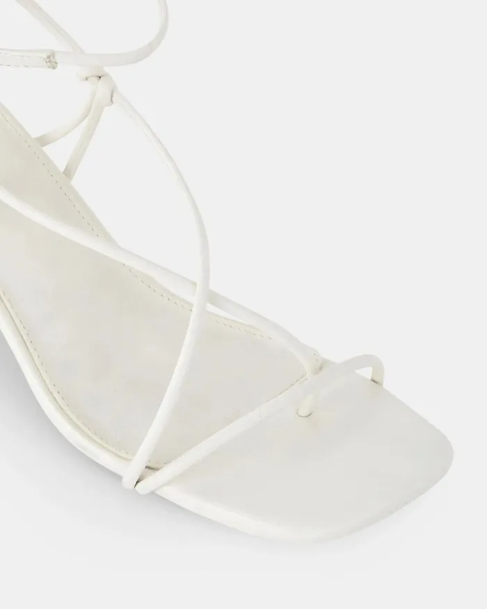 NOVO Shoes Party Women UMBRIA WHITE Kitten Heels