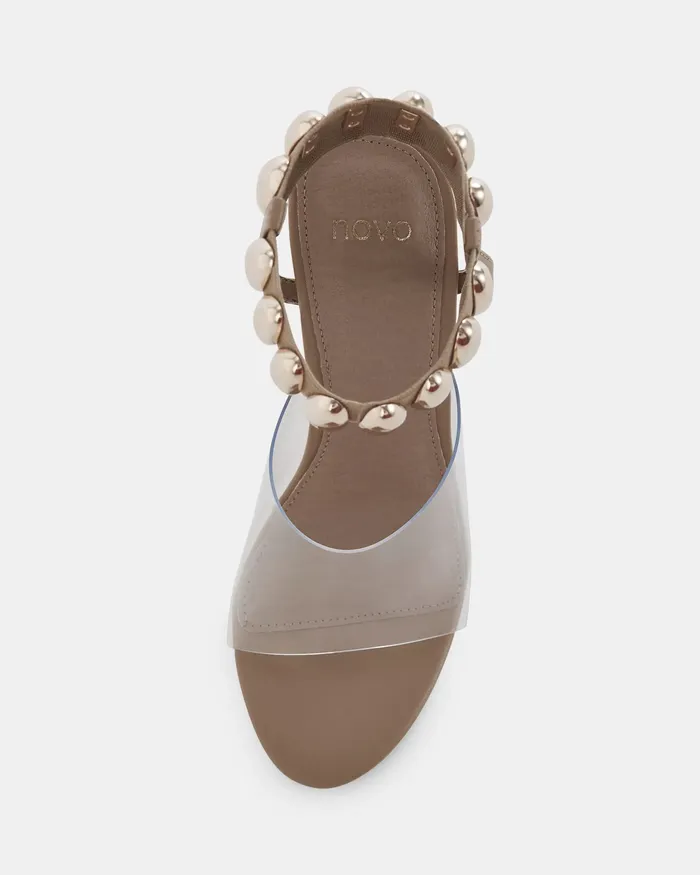 NOVO Shoes ZELPHA CAMEL Stilettos Women Stilettos