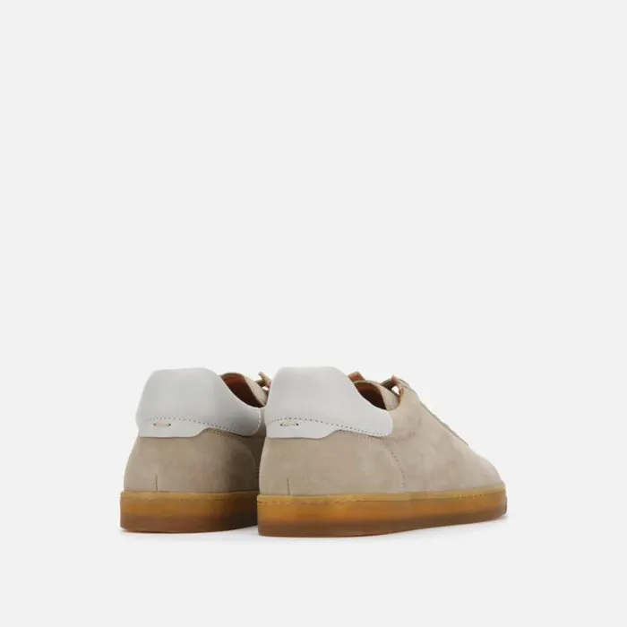 Nyle Suede Sneaker Taupe Men Kenneth Cole Sneakers