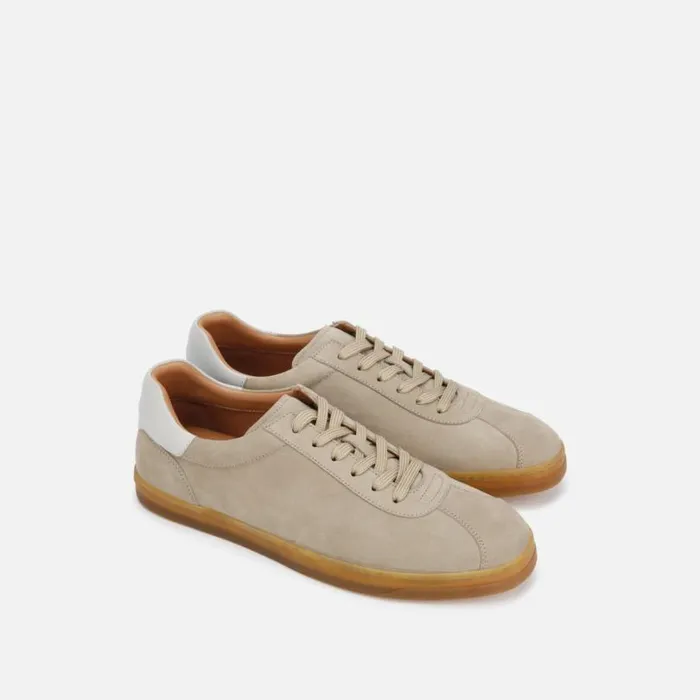 Nyle Suede Sneaker Taupe Men Kenneth Cole Sneakers