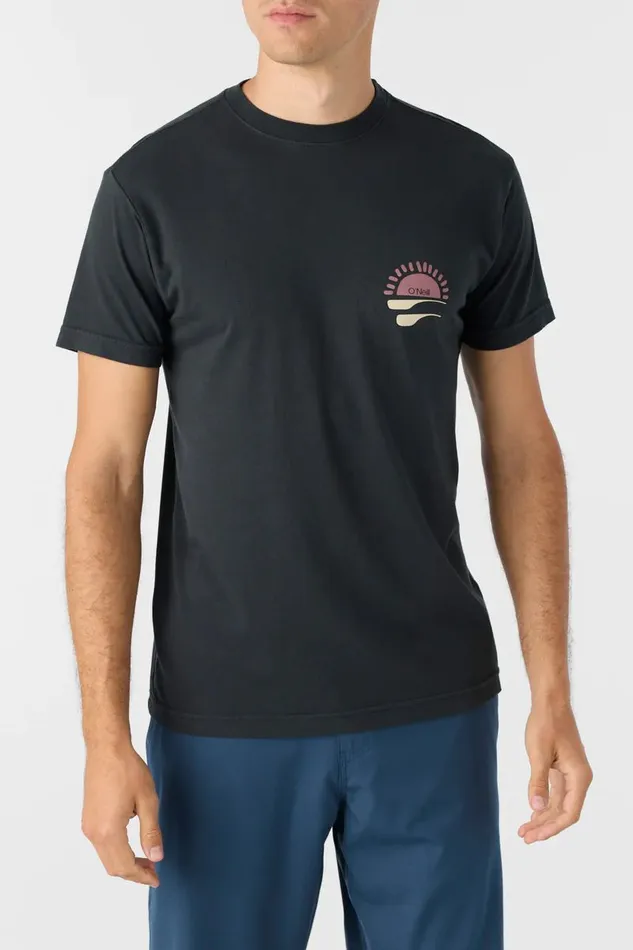 O039RIGINALS BARREL RIDE MODERN FIT TEE Dark Charcoal Men O039NEILL Featured