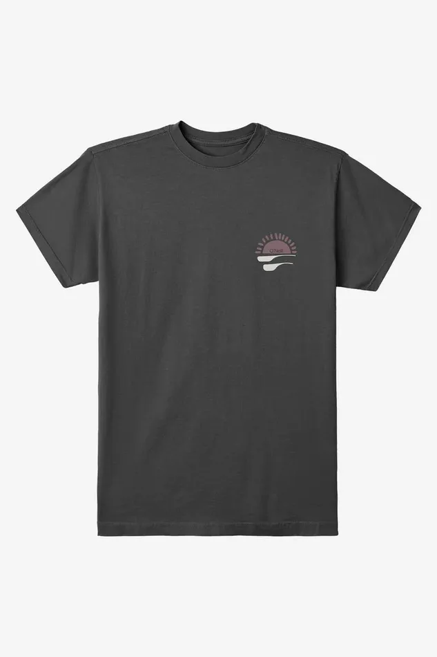 O039RIGINALS BARREL RIDE MODERN FIT TEE Dark Charcoal Men O039NEILL Featured