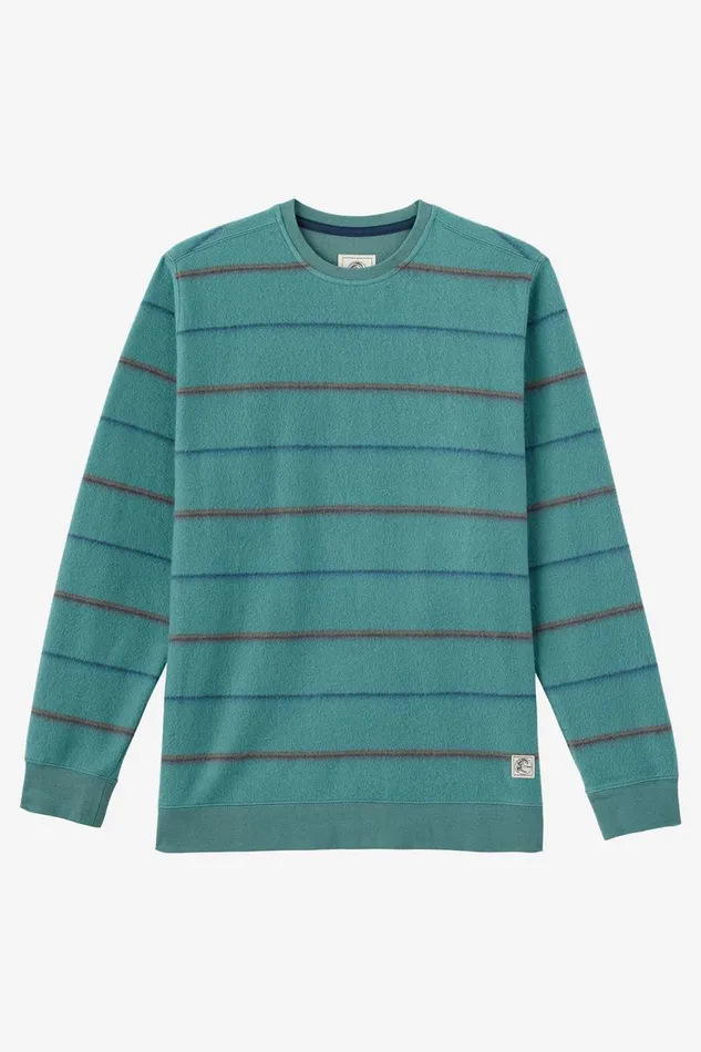 O039RIGINALS NASH CREW NECK FLEECE Sagebrush Green Men O039NEILL Featured