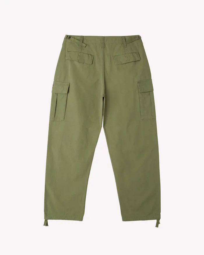 OBEY Clothing BOTTOMS Men HARDWORK RIPSTOP CARGO PANT Light Army
