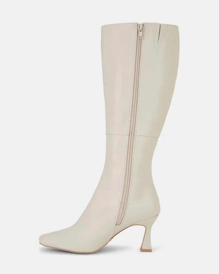 OCTAVIA CREAM Knee High Boots NOVO Shoes Women