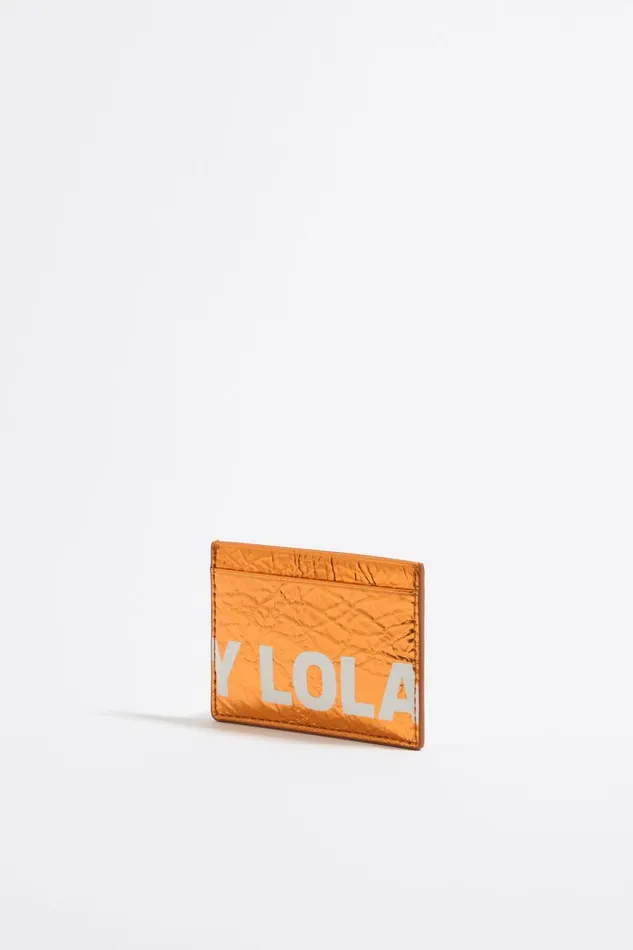 Orange Leather Card Holder Orange Women Bimba Y Lola Card Holders Orange Leather Card Holder Orange Women Bimba Y Lola Card Holders