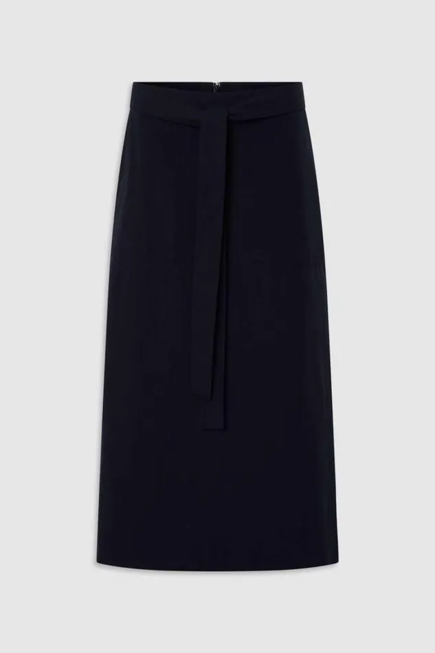 Oroton Clover Poplin Skirt North Sea Women Skirts