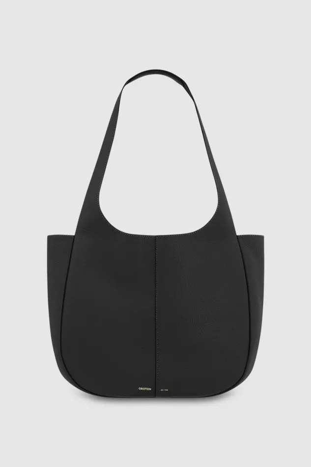 Oroton Emilia Tote Black Women Totes