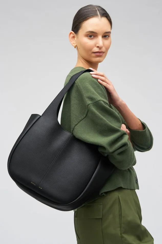 Oroton Emilia Tote Black Women Totes
