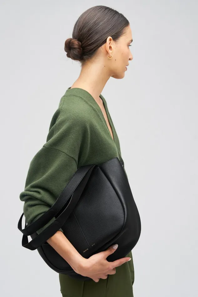 Oroton Emilia Tote Black Women Totes