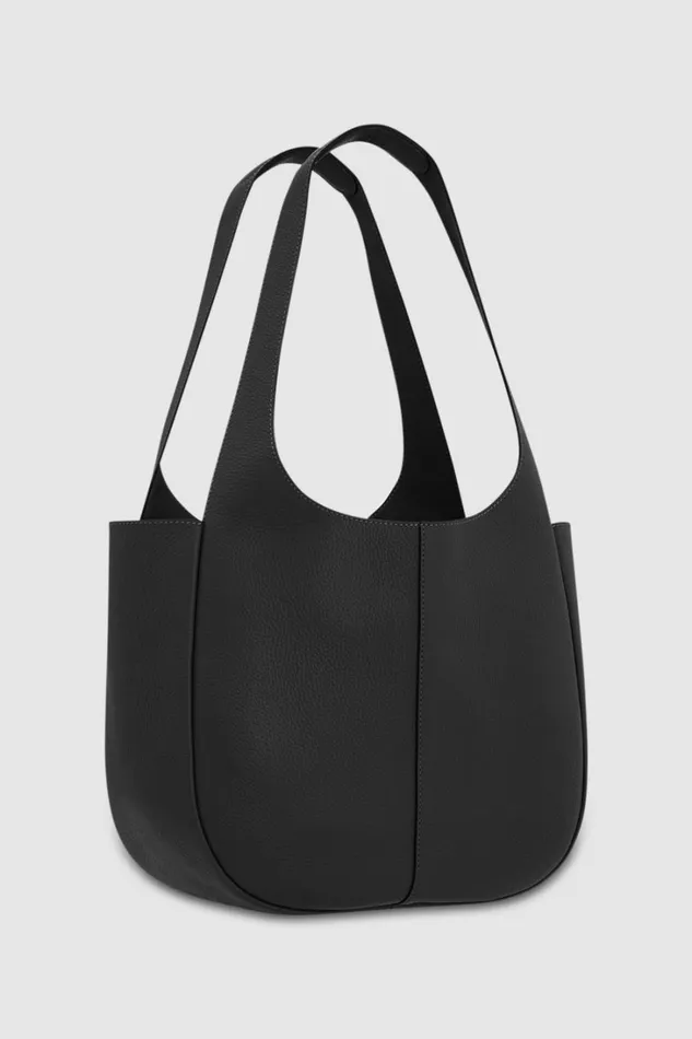 Oroton Emilia Tote Black Women Totes